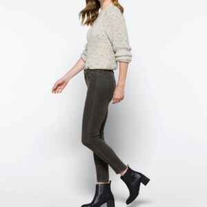 Pistola Arielle Skinny Corduroy Dark Gray Pants SIZE 16W